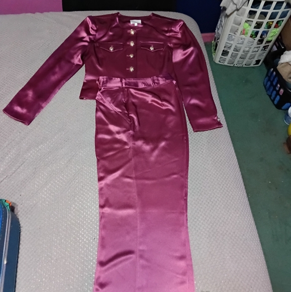 cinq a sept Other - Cinq à Sept rainer high-rise straight-leg satin pants$425